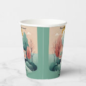 Niedliche moderne Forever Zuhause-Adoption zur För Pappbecher (Rechts)