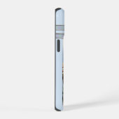 Niedliche Moderne Goldene Retriever Hunde Kunst iPhone 15 Hülle (Rechte Seite)