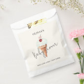 Niedliche moderne Kirschschschnecke Eiscreme Babyd Geschenktütchen (Versiegelt)