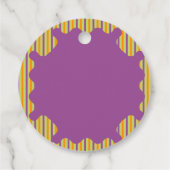 Niedliche moderne kleine Boo Ghost Cat Kinderdusch Geschenkanhänger (Rückseite)