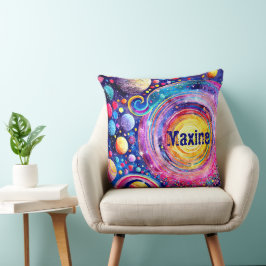 NIEDLICHE MODERNE KUNST KISSEN