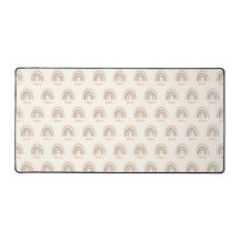 Niedliche moderne Pastell Boho Rainbow Name