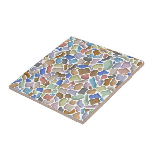 Niedliche, moderne und angenehme Badezimmer-Dekora Fliese