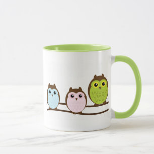 Niedliche Modische Elegante Schicksal Eule Tasse