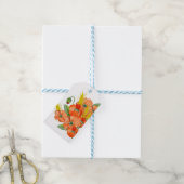 Niedliche Mohnblüten-Blume Geschenkanhänger (Mit Garn)