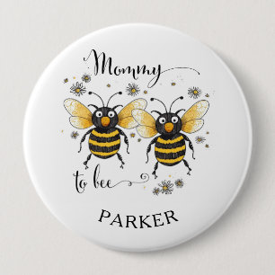 Niedliche Mommy to be Button