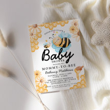 Niedliche Mommy-to-Bee Summer Baby Dusche