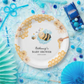 Niedliche Mommy-to-Bee Summer Baby Dusche Pappteller (Party)