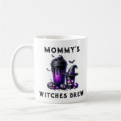 Niedliche Mommy's Hexen Brew Halloween Kaffeetasse (Links)