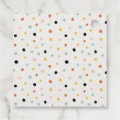 Niedliche Mondstars Elephant Bunny Neutral Baby Sh Geschenkanhänger (Rückseite)