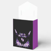 Niedliche Monogram Baby-Dusche Geschenkschachtel (Geöffnet)