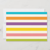 Niedliche Monster-Bash-Foto Geburtstagsparty Einladung (Rückseite)