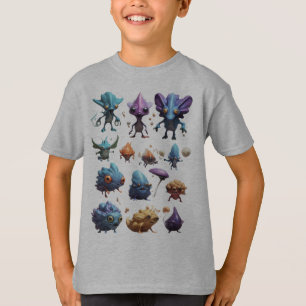 Niedliche Monster-Bug T-Shirt