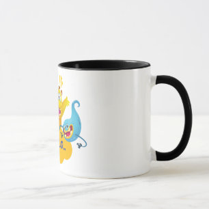 niedliche Monster, hallo Tasse