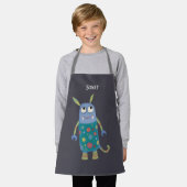 Niedliche Monster Personalisiert Schürze (Getragen)