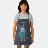 Niedliche Monster Personalisiert Schürze (Insitu)