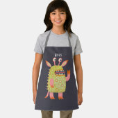 Niedliche Monster Personalisiert Schürze (Insitu)
