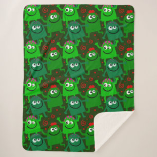 Niedliche Monster Sherpadecke