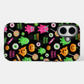 "Niedliche" Monster und Halloween Spaß nahtlos Case-Mate iPhone Hülle (Rückseite (Horizontal))