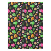 "Niedliche" Monster und Halloween Spaß nahtlos Tischdecke (Vorderseite)