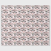 Niedliche Moo Cows Geschenkwrap Geschenkpapier (Flach)