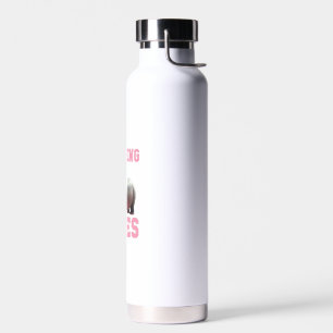 Niedliche MOO DENG VIBES Nur Baby Hippo Kindergart Trinkflasche