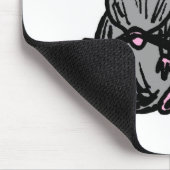 Niedliche Mooska Maus Mousepad (Ecke)