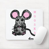 Niedliche Mooska Maus Mousepad (Mit Mouse)