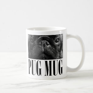 Niedliche Mops-Tasse Kaffeetasse