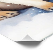 Niedliche Möpsen Poster (Ecke)