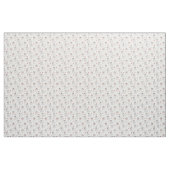 Niedliche Möpsen und Herzen Stoff (Yard (91,4 cm))