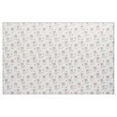 Niedliche Möpsen und Herzen Stoff (Fat Quarter (45,7 x 55,9 cm))