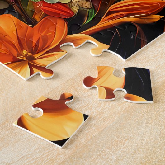 Niedliche Mosaikfeldmäuse Vivid farbiges Puzzle (Seite)