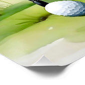 Niedliche Mouse Golf Poster (Ecke)