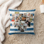 Niedliche Multifotolage-Herzform Kissen (Decke)