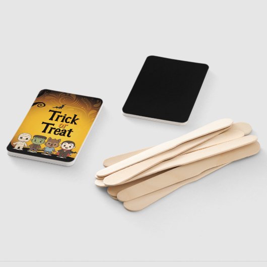 Niedliche Mumie, Frankenstein, Dracula, Werwolf Fächer (Non-assembled)