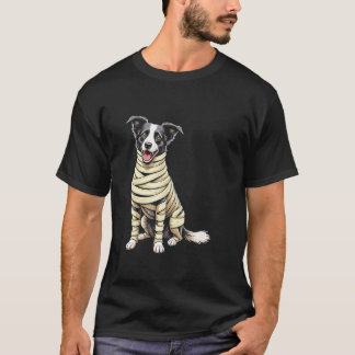 Niedliche Mummy Border Collie Funny Dog Lover Hall T-Shirt