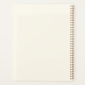 Niedliche Munchkin-Kat- und Buttercup-Blume Planer (Rückseite)