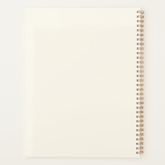 Niedliche Munchkin-Kat- und Buttercup-Blume Planer (Rückseite)