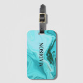 Niedliche Mürrisblume Gepäckanhänger (Vorderseite Vertikal)