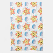 Niedliche Muscheln Geschirrtuch (Vertikal)