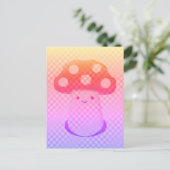 Niedliche Mushroom Art Postkarte (Stehend Vorderseite)