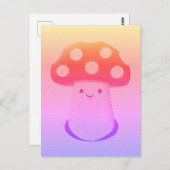 Niedliche Mushroom Art Postkarte (Vorne/Hinten)