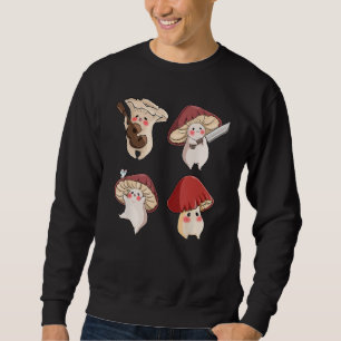 Niedliche Mushroom Cotgattcore Ästhetische Goblinc Sweatshirt