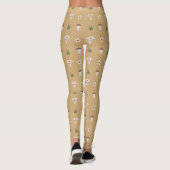 Niedliche Mushroom-Muster Leggings (Rückseite)