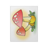 NIEDLICHE MUSHROOME NOTIZBLOCK (Rotiert)