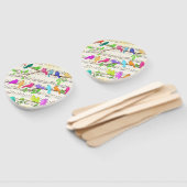 Niedliche Musical Birds Symphony - Happy Song Fächer (Non-assembled)