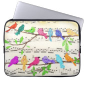 Niedliche Musical Birds Symphony - Happy Song Laptopschutzhülle (Vorderseite)
