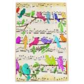 Niedliche Musical Birds Symphony - Happy Song  Mittlere Geschenktüte (Vorderseite)