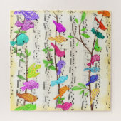 Niedliche Musical Birds Symphony - Happy Song Puzzle (Horizontal)